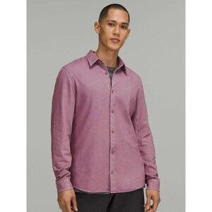 Lululemon Commission Long Sleeve Shirt - Vintage Plum Commission Enzyme Dye- S